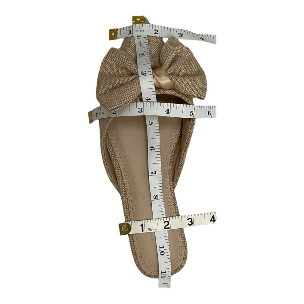 Asos Design  Women’s Beige Tan Slip On ,Toe Flat .Shoes size 7. - Picture 12 of 13